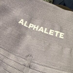 Alphalete purple contour leggings